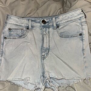 American Eagle Outfitters Light Wash Jean Shorts